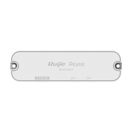 Reyee Switch da Tavolo - Switch ultracompatto con 3 porte FE 10/100 - 2 porte di uscita PoE/PoE+ (802.3af/at)