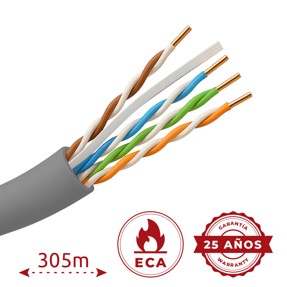UTP6A-305-PVC-Eca