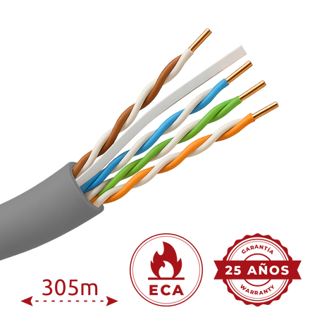 UTP6A-305-PVC-Eca