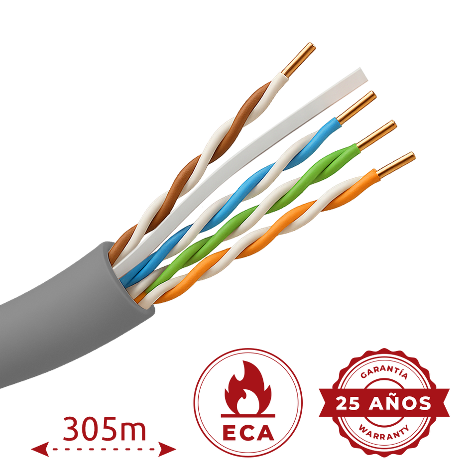 UTP6A-305-PVC-Eca