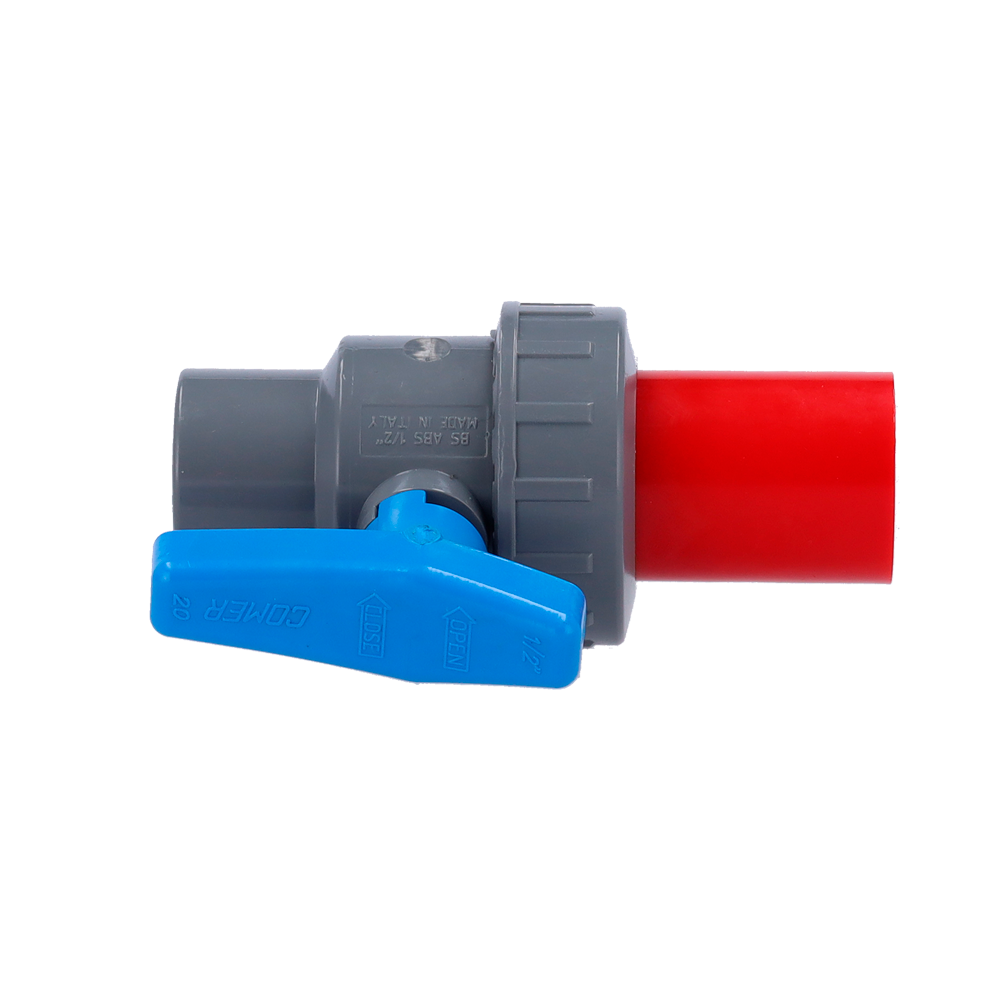 Securiton Tubo di ritegno per acqua - Valvola a sfera per lo svuotamento - Realizzato in ABS - Compatibile con ASD