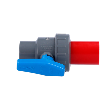 Securiton Tubo di ritegno per acqua - Valvola a sfera per lo svuotamento - Realizzato in ABS - Compatibile con ASD