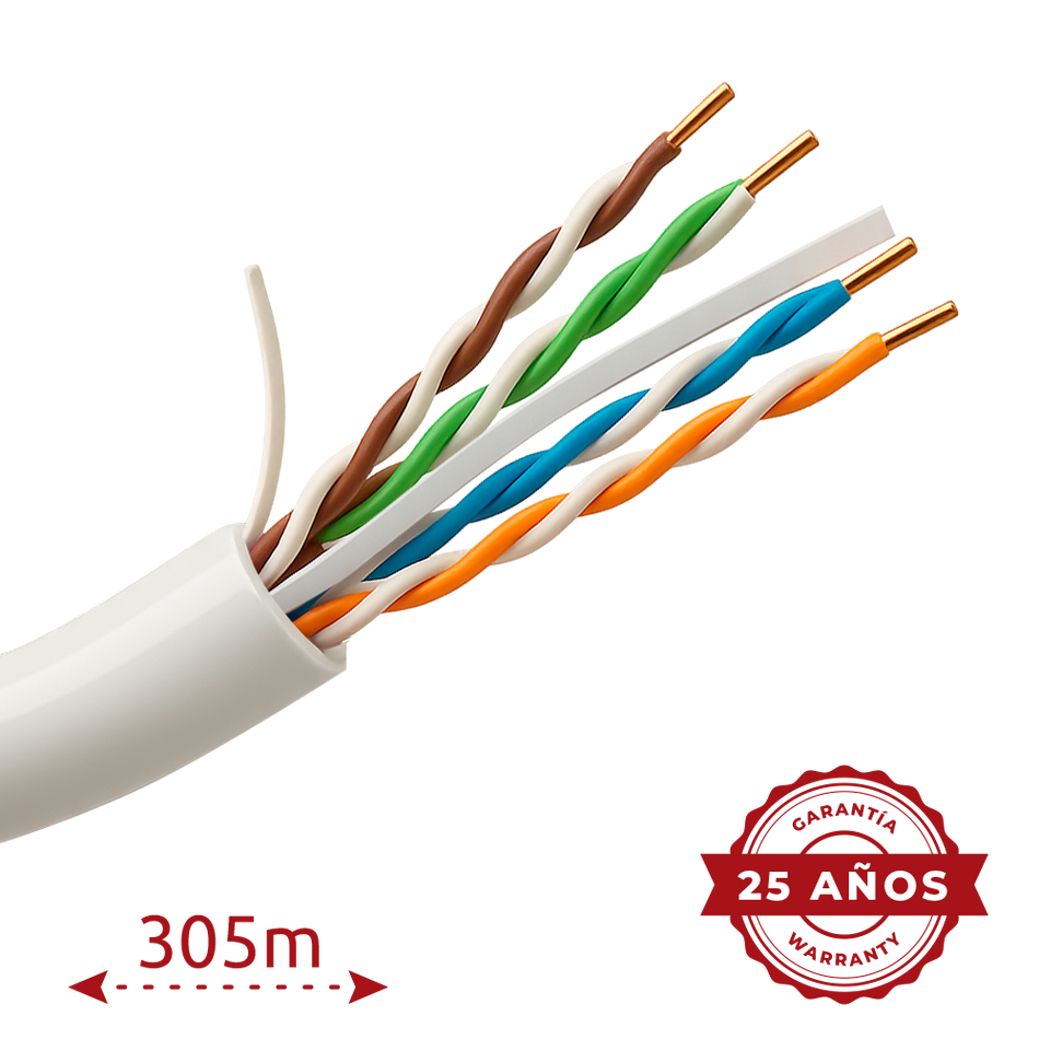 UV-UTP6A-300-BC23AWG-DCA-R-W