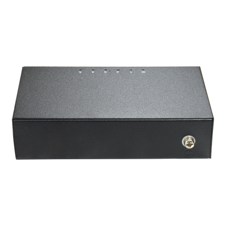 Switch X-Security Gigabit - 5 porte RJ45 - Velocità 10/100/1000 Mbps - Alta velocità in tutte le porte