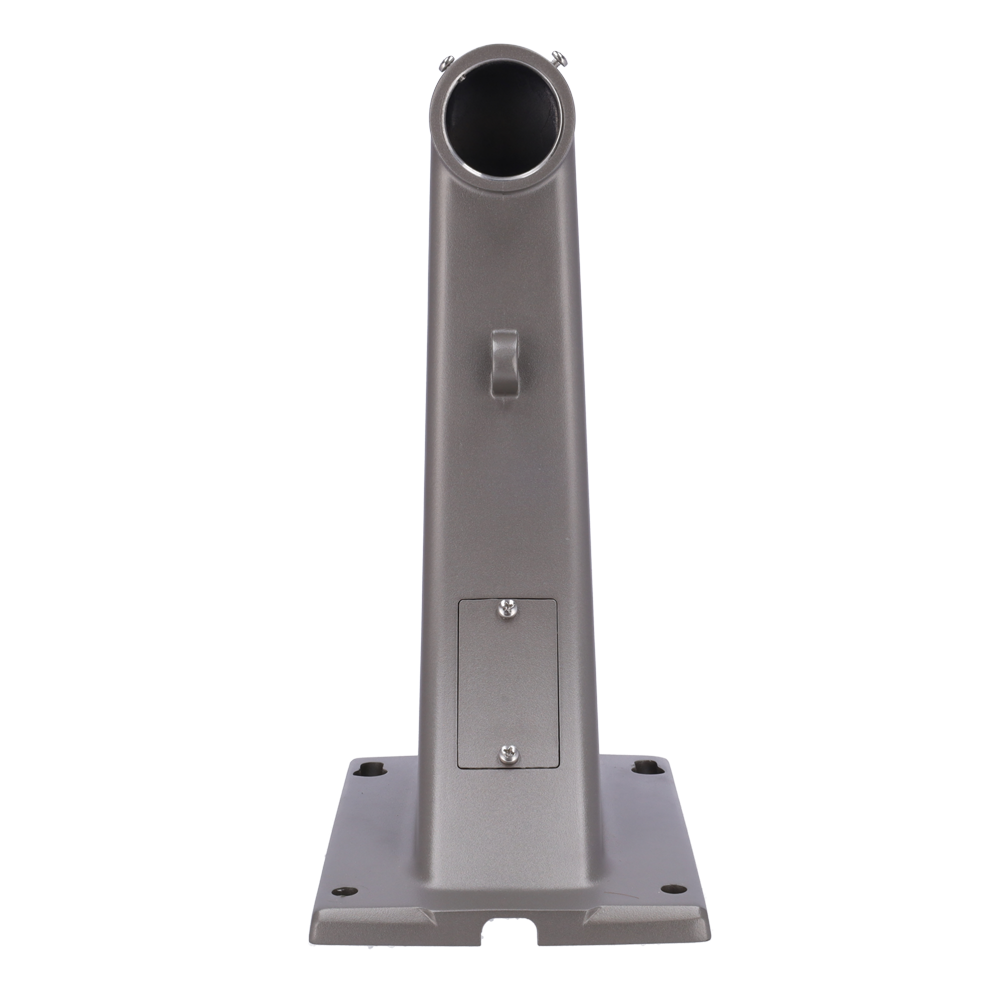 Uniview Staffa a parete - Per cupole motorizzate - Adatto per esterni - Colore grigio - Passacavo