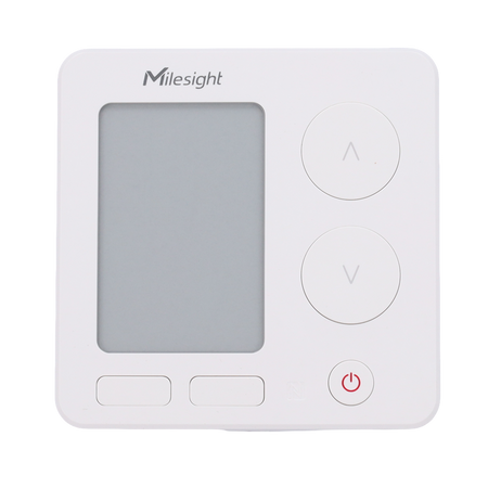 Milesight Controllo manuale e automatico del fancoil 2 e 4 tubi - Display e-ink 2,7" con temperatura, umidità e stato