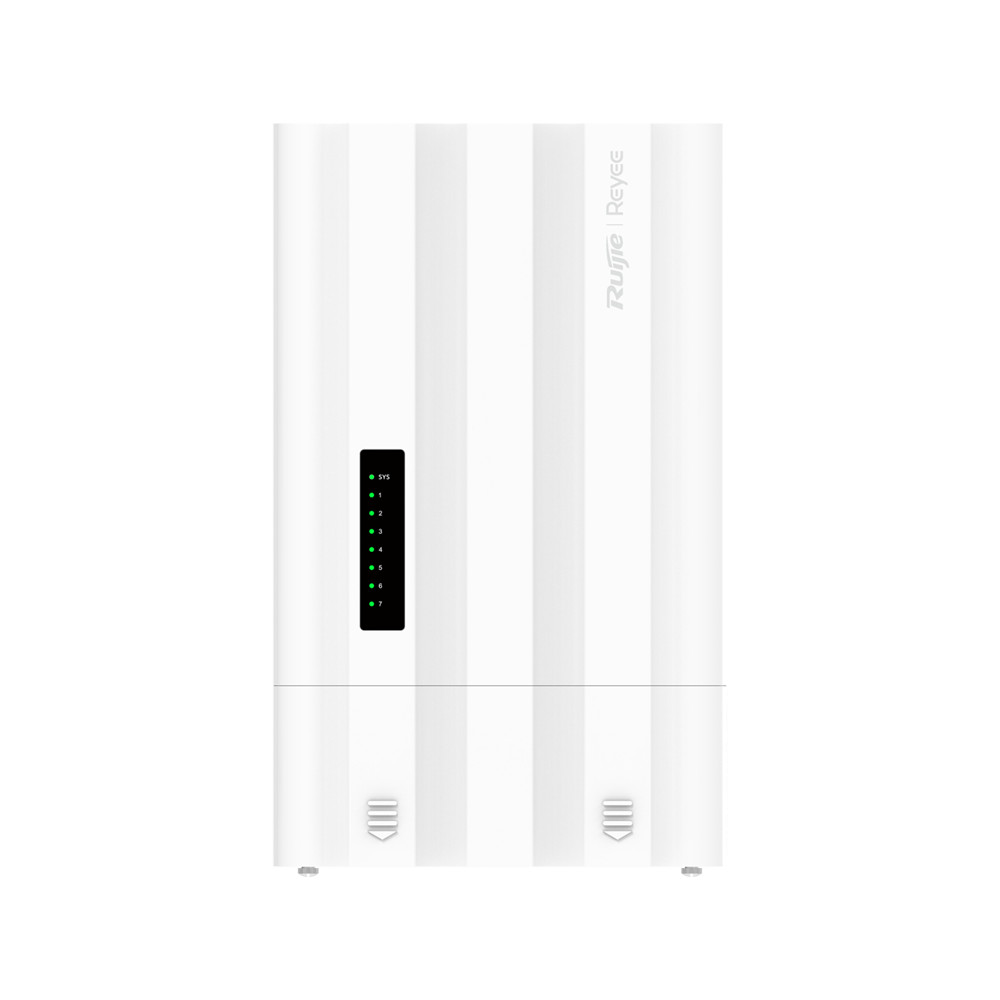 Ruijie Reyee Cloud Managed L2 PoE Switch - 5 porte Gigabit RJ45 e 2 slot SFP di uplink