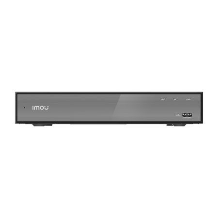 Videoregistratore NVR per telecamere IMOU - 8 porte PoE con 18 canali video IP - Compressione H.265 / H.264