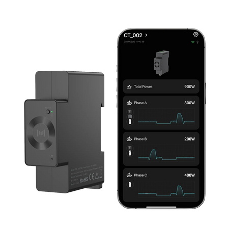Smart Meter Marstek - Monofase | Bidirezionale - Compatibile con i prodotti Marstek - Connessione wireless