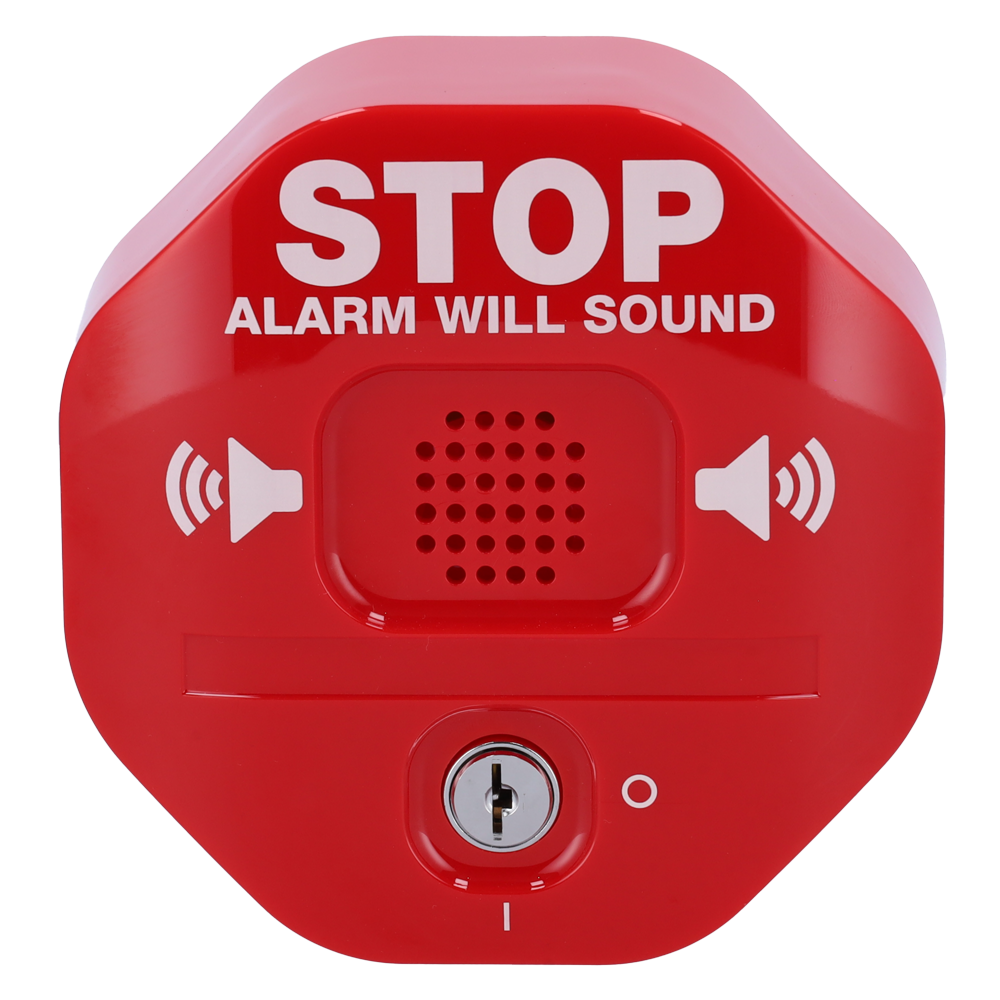 Sirena autonoma per porte di emergenza - Notifica accessi e uscite non autorizzati