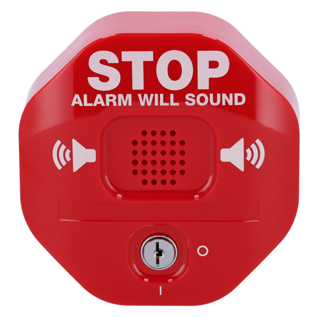 Sirena autonoma per porte di emergenza - Notifica accessi e uscite non autorizzati