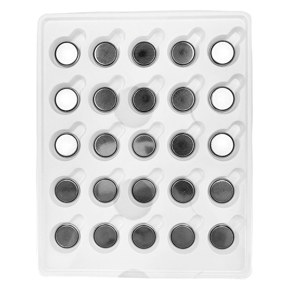 Pack 25x Batterie a bottone CR1616 - Vendita in vassoio 25ud | Prezzo per vassoio - Lito Li-MnO2 non ricaricabile