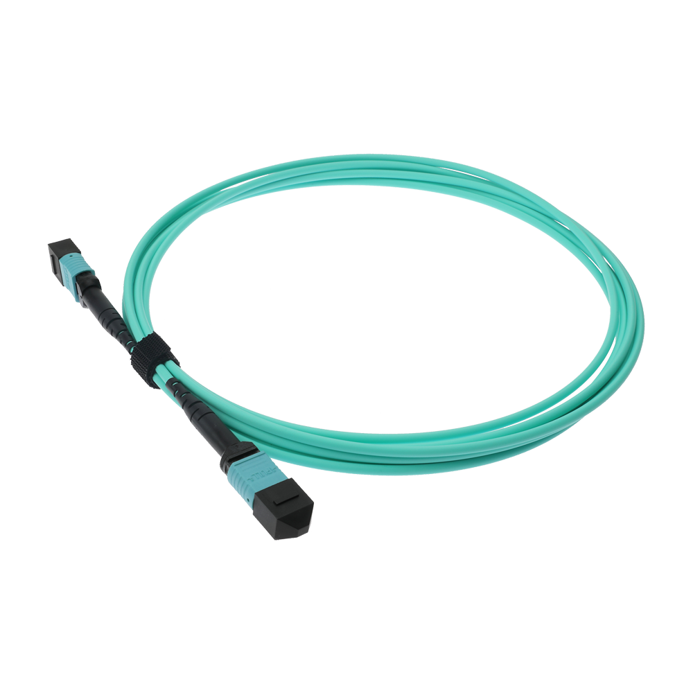 Safire Cavo trunk MPO da 12 fibre ad alta densità - Fibra multimodale OM4 Elite a bassa perdita