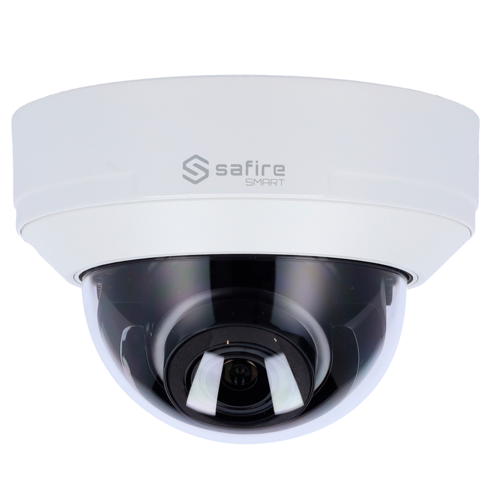Safire Smart - Telecamera Dome IP gamma E1 Intelligenza Artificiale - Risoluzione 4 Megapixel (2566x1440)