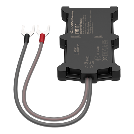 Teltonika Telematic Tracker Plug & Play per veicoli - Collegamento della batteria del veicolo