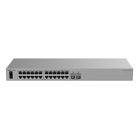 Ruijie Reyee Cloud Managed L2 Switch - 24 porte Gigabit RJ45 e 2 slot 2.5G SFP