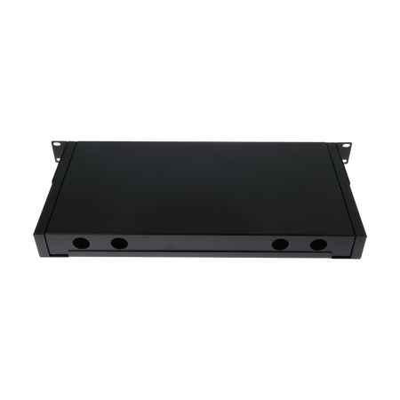 Pannello patch 1U per rack da 19 pollici - Include 12 adattatori SC simplex installati