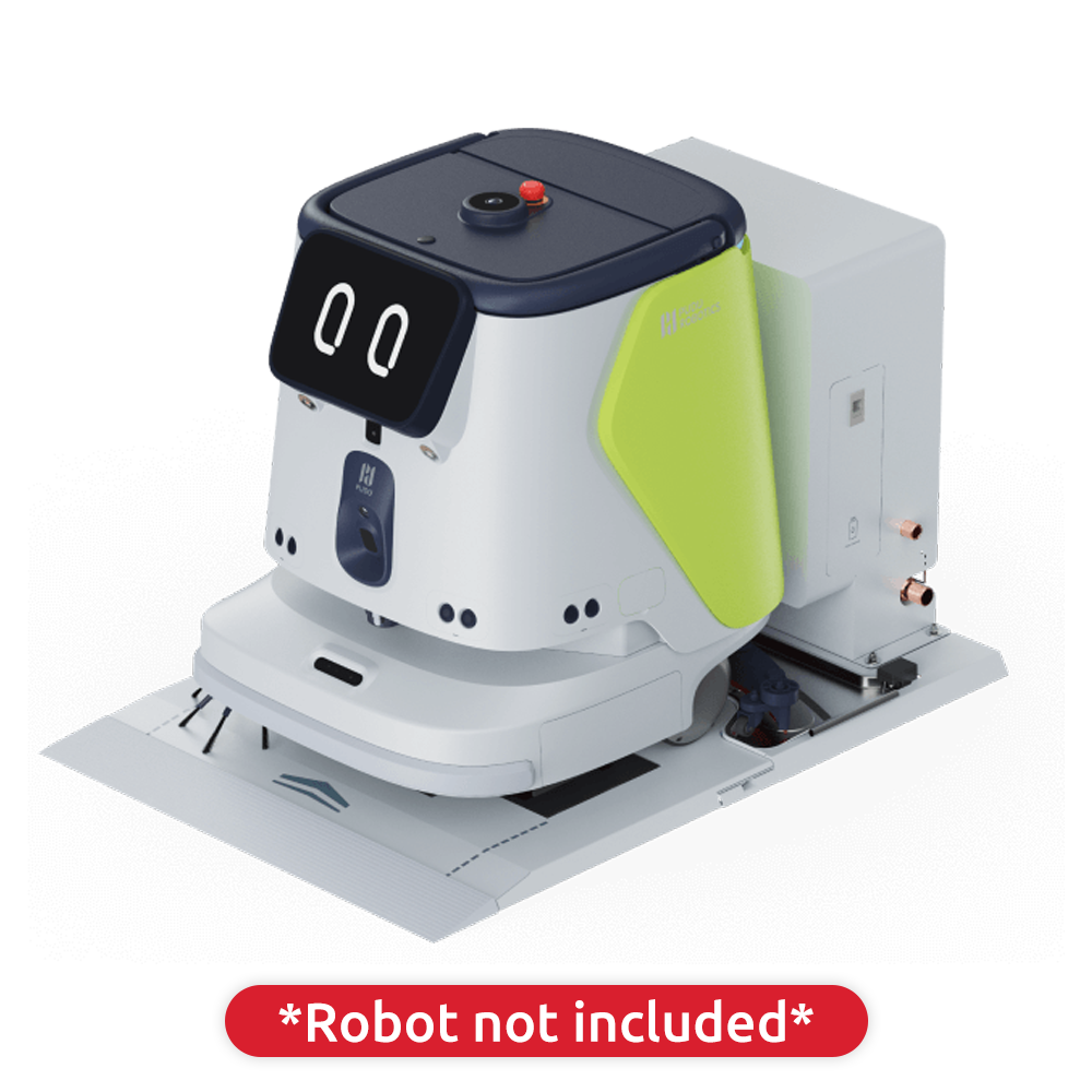 Pudu Robotics Postazione di lavoro con sistema di autopulizia - Compatibile con PUDU-CC1-V2 e PUDU-CC1-PRO - Ricarica de