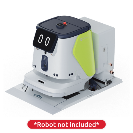 Pudu Robotics Postazione di lavoro con sistema di autopulizia - Compatibile con PUDU-CC1-V2 e PUDU-CC1-PRO - Ricarica de