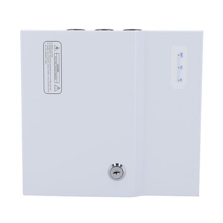 Alimentatore per il controllo accessi - Configurabile NO/NC | Ingresso segnale incendio - Uscita DC 11-14V / 5A / 60W