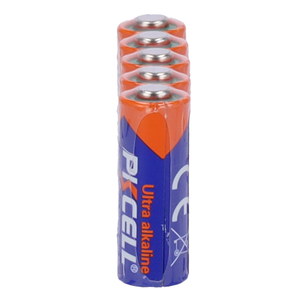 Pack 5x Batteria 23A - PKCELL - Alcalina Zn-MnO2 non ricaricabile - Tensione 12V - Capacità nominale 50mAh