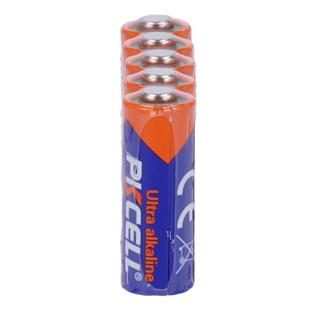 Pack 5x Batteria 23A - PKCELL - Alcalina Zn-MnO2 non ricaricabile - Tensione 12V - Capacità nominale 50mAh