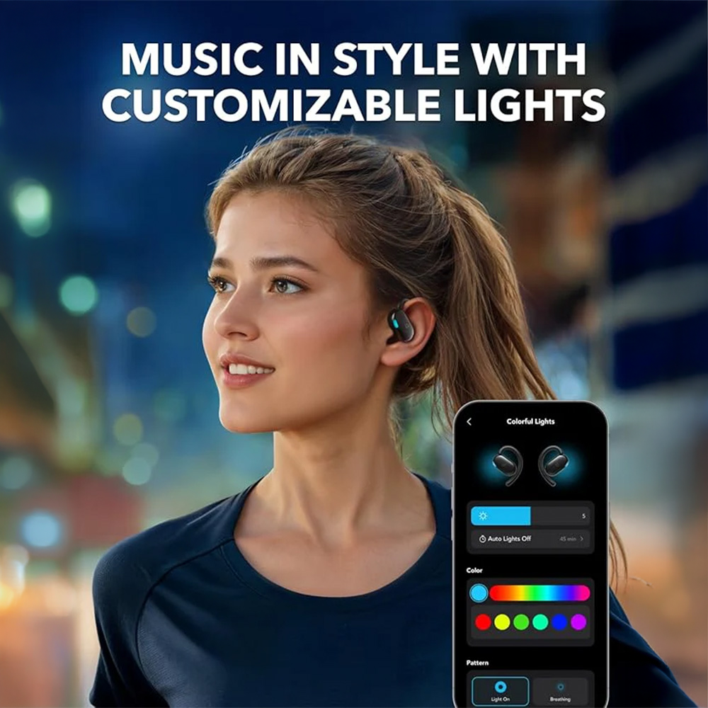 Soundcore V20i auriculari wireless - Design open ear per ascoltare l'ambiente circostante