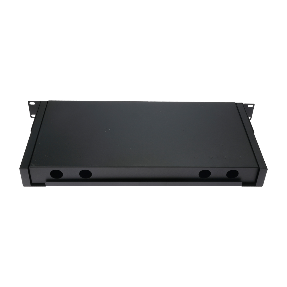 Pannello patch 1U per rack da 19 pollici - Include 12 adattatori SC simplex installati