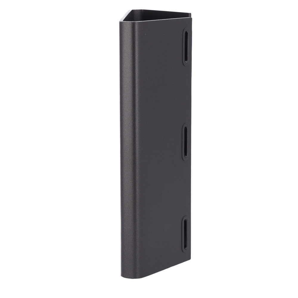 Supporto per palo - Per telecamere UNIVIEW PTZ - Adatto per esterni - Colore grigio - Passacavo