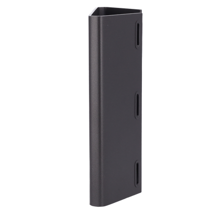 Supporto per palo - Per telecamere UNIVIEW PTZ - Adatto per esterni - Colore grigio - Passacavo