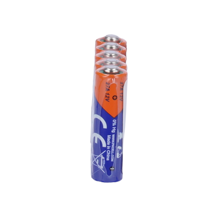 Pack 5x Batteria 27A - PKCELL - Alcalina Zn-MnO2 non ricaricabile - Tensione 12V - Capacità nominale 22mAh