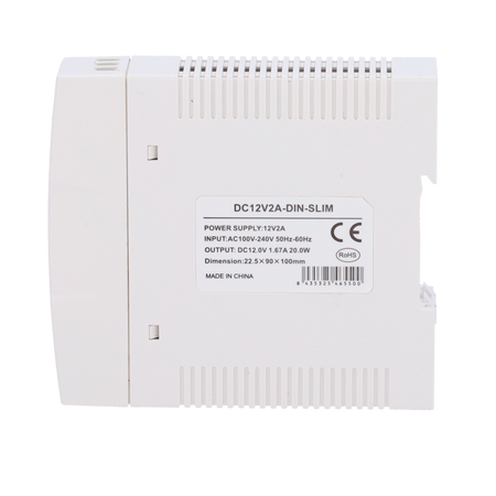 DC12V2A-DIN-SLIM