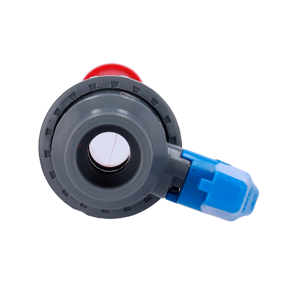 Securiton Tubo di ritegno per acqua - Valvola a sfera per lo svuotamento - Realizzato in ABS - Compatibile con ASD
