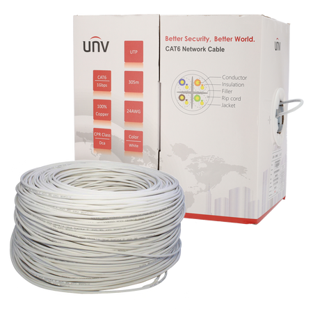 UV-UTP6-500-BC24AWG-DCA-R-W