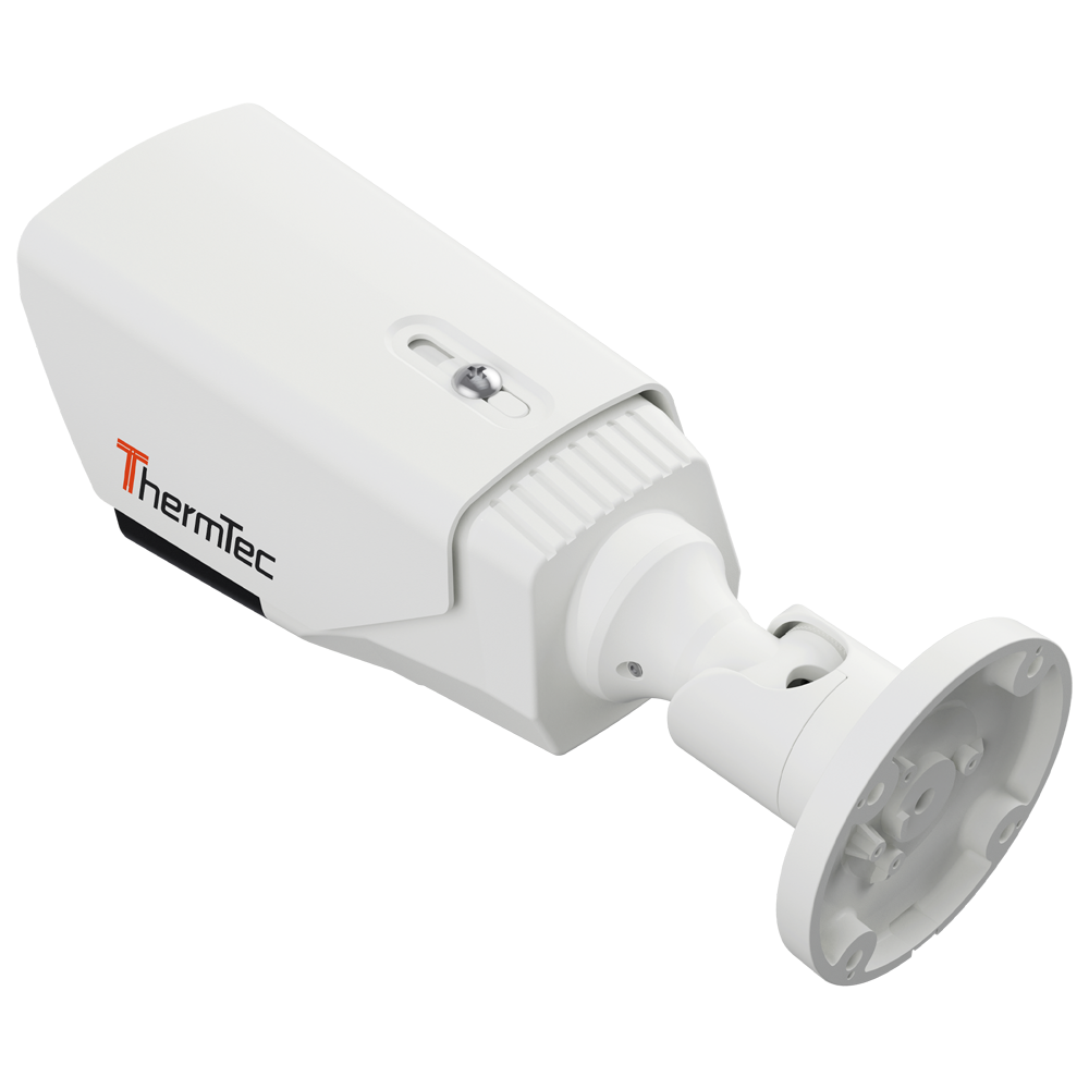 Telecamera IP bullet bispectrum di Thermtec - Sensore termico 640x512 pix., 12µm, ottica 17mm