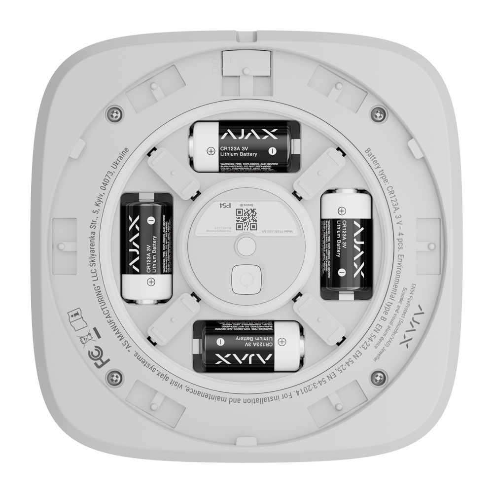 AJ-EN54-SOUNDER-VAD-W
