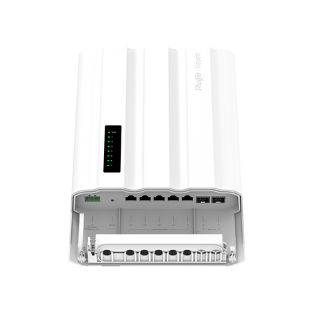 Ruijie Reyee Cloud Managed L2 PoE Switch - 5 porte Gigabit RJ45 e 2 slot SFP di uplink