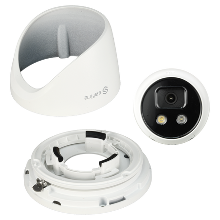 Safire Telecamera IP 4 Megapixel - 1/2.7"  Ultra Low Light sensor - Compressione H.265+ / H.265