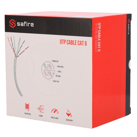SF-UTP6-100-23AWG-G