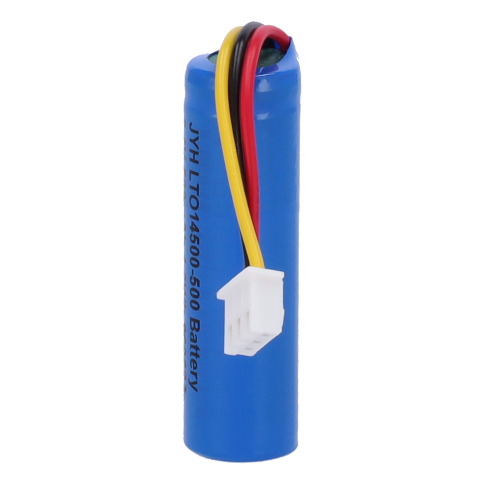 Pila LTO14500 - Lito LTO ricaricabile - Tensione 2.4V / Retrattile Molex 5284 - Capacità nominale 500mAh