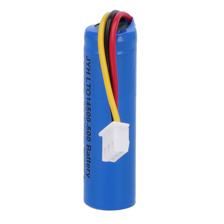 Pila LTO14500 - Lito LTO ricaricabile - Tensione 2.4V / Retrattile Molex 5284 - Capacità nominale 500mAh