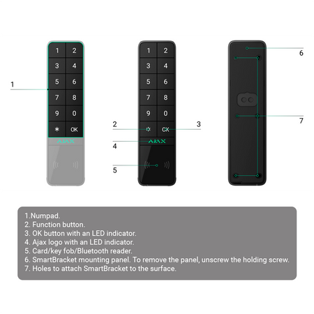 AJ-KEYPADOUTDOOR-W