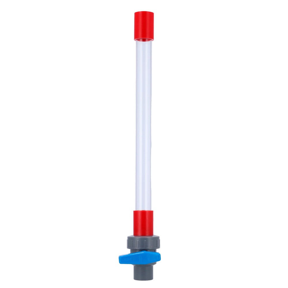 Securiton Tubo di ritegno per acqua - Valvola a sfera per lo svuotamento - Realizzato in ABS - Compatibile con ASD