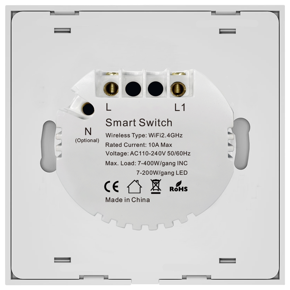NVS-FLATWALLSWITCH-101-WRB