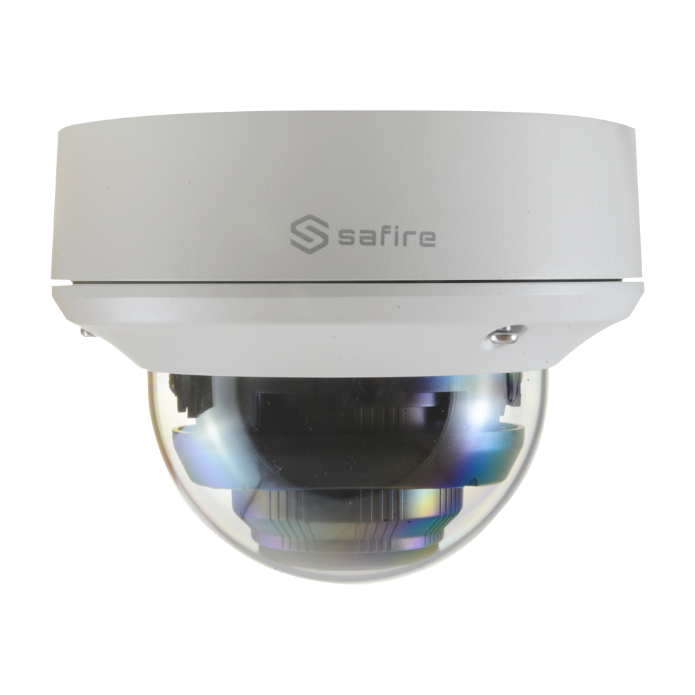 Telecamera Dome Safire Gamma ECO - Uscita 4 in 1 - 5 Mpx high performance CMOS - Ottica motorizzata 2.7~13.5 mm