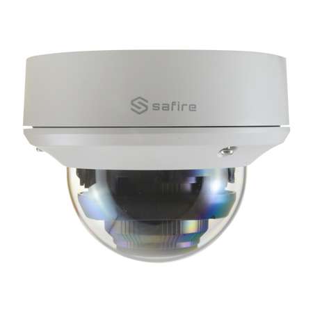 Telecamera Dome Safire Gamma ECO - Uscita 4 in 1 - 5 Mpx high performance CMOS - Ottica motorizzata 2.7~13.5 mm