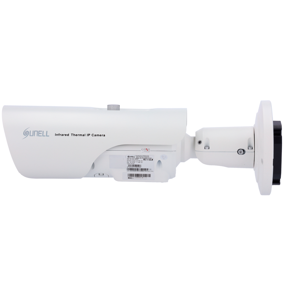 Sunell Telecamera termica IP - 640x512/12µm VOx | ottica 25mm - Sensibilità termica ≤40mK - Precisione ±2ºC / ±2%