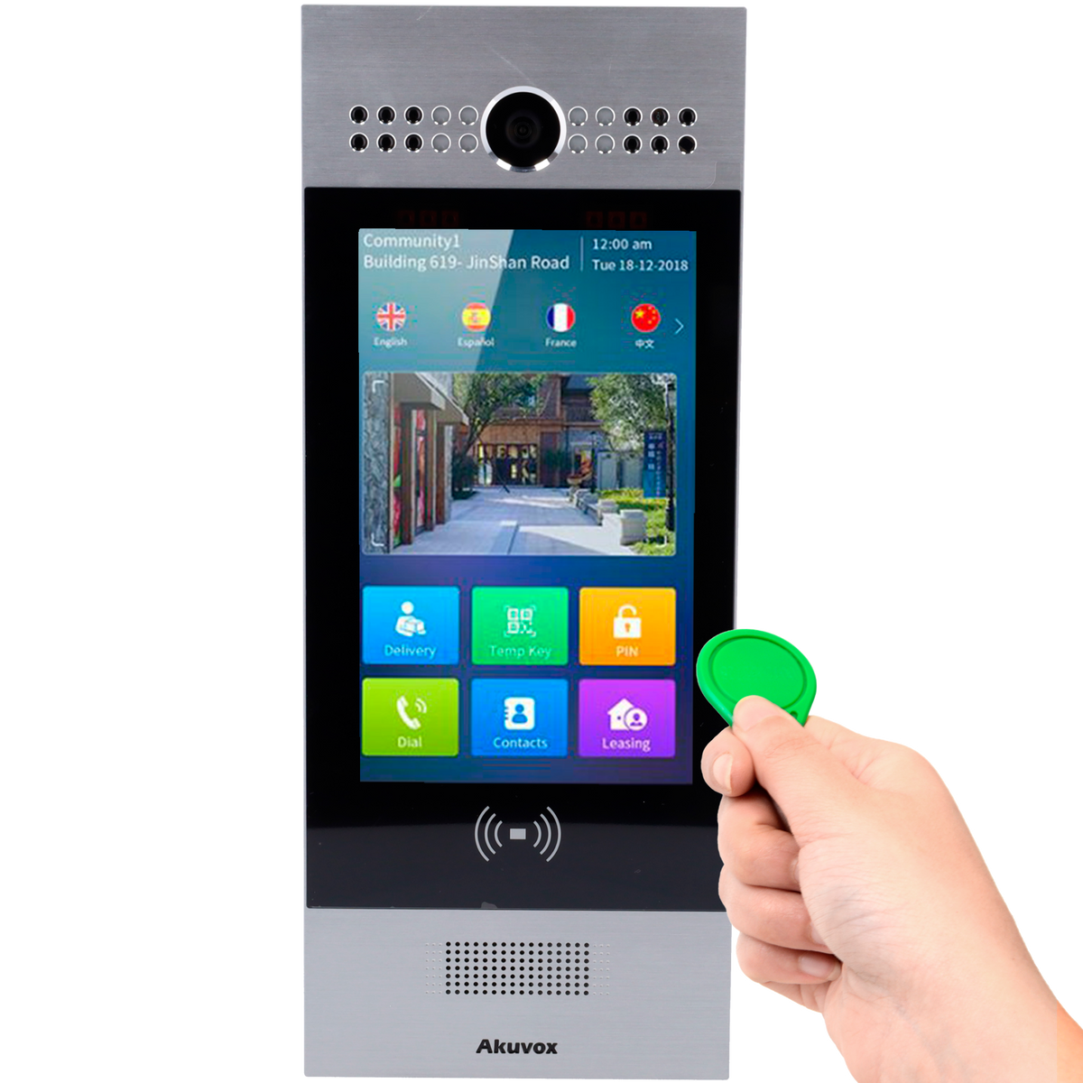 Akuvox Videocitofoni IP - Telecamera 3 Mpx/1 Mpx | Audio e video bidirezionale
