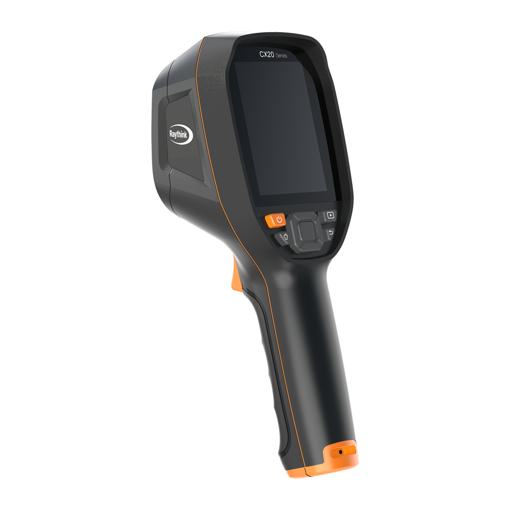 Termocamera portatile Raythink - Sensore termico 256x192 pixel di 12µm - Sensore ottico 2Mpx