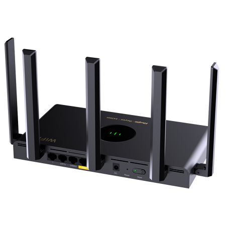 Reyee Router Gigabit Mesh Wi-Fi 6 AX3000 - Aggregazione dei collegamenti WAN - 4 Porte RJ45 10/100/1000 Mbps